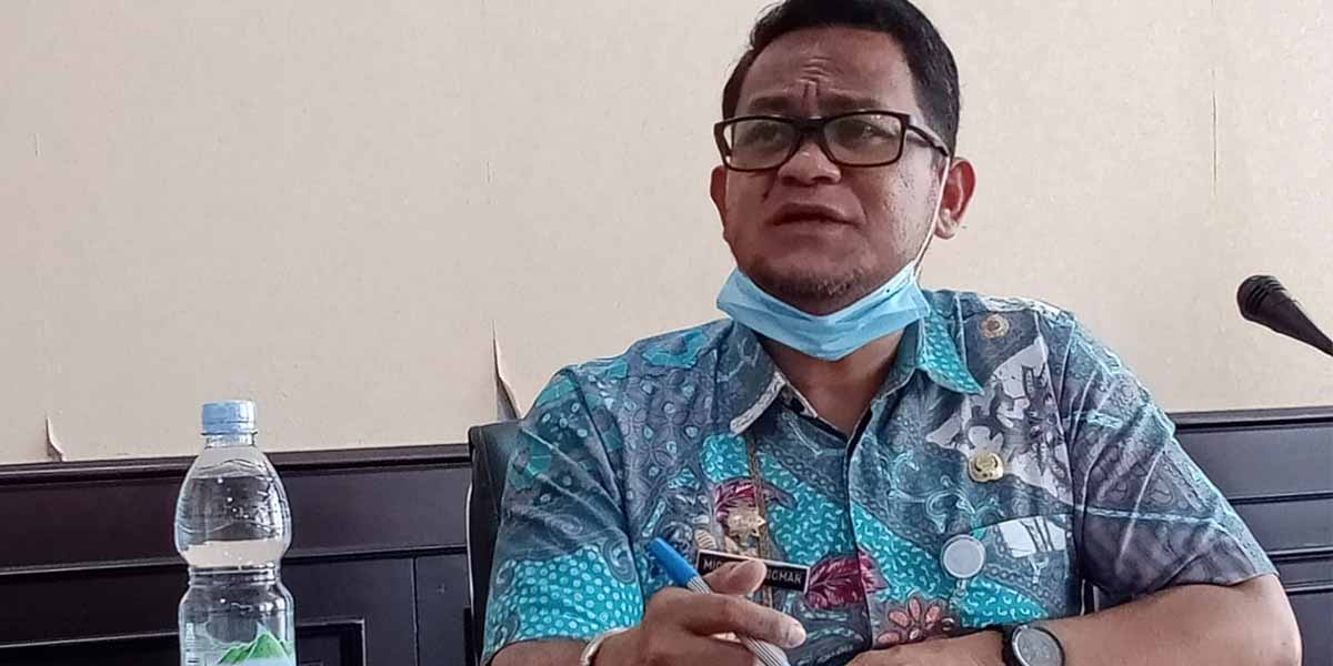 Sekretaris Daerah Mimika, Michael R Gomar. Foto: Fachruddin Aji/Papua60detik
